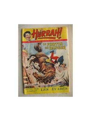 HURRAH N°110 (26 novembre 1955) Le Fortin en danger/Robin des bois/Ace champion de l’espace/Duck Hurricane/Chandra