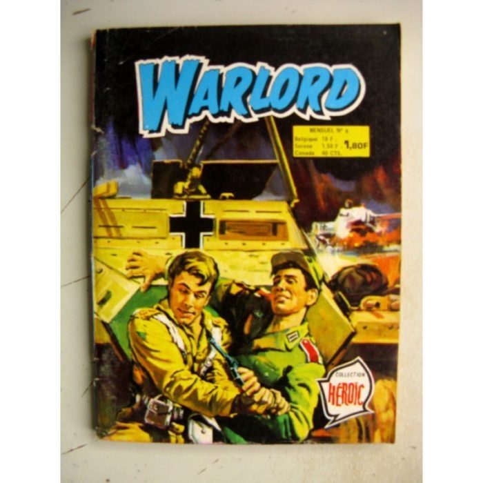 WARLORD N°6 Mission destruction (Collection Heroïc) Aredit 1976