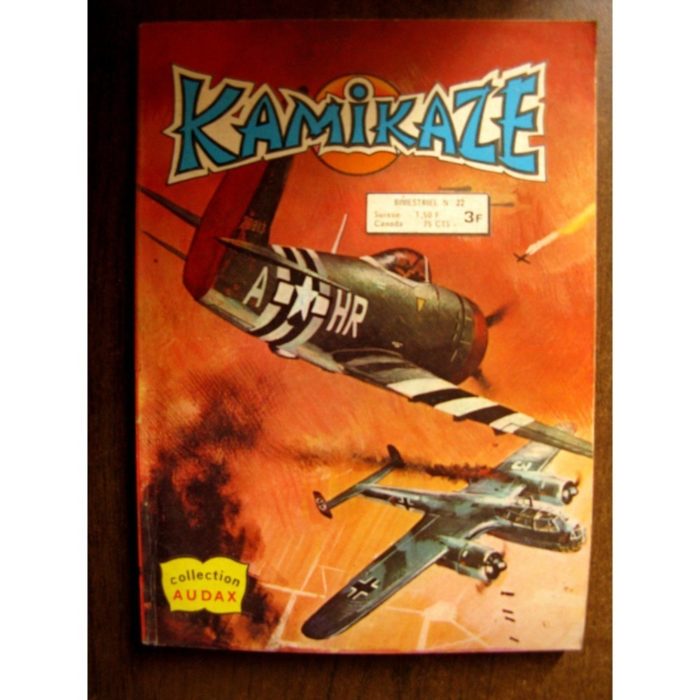 KAMIKAZE N°22 Vol de nuit (AREDIT 1979)