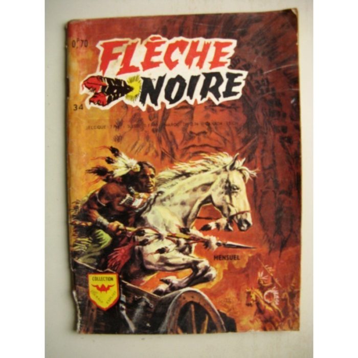 FLECHE NOIRE N°34 Un vagabond(AREDIT 1971)