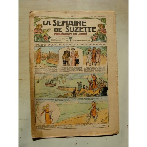 La Semaine de Suzette 11e année n°17 (1915) Plus forte que les sous-marins (Raymond de la Nézière)