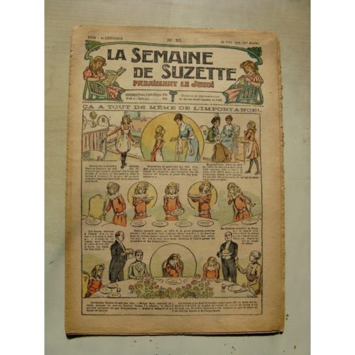 La Semaine de Suzette 11e année n°20 (1915) L’importance de la place des choses (Raymond de la Nézière)