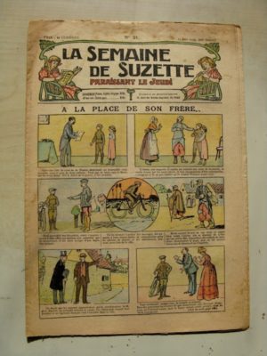 La Semaine de Suzette 11e année n°21 (1915) A la place de son frère (Léonce Burret)