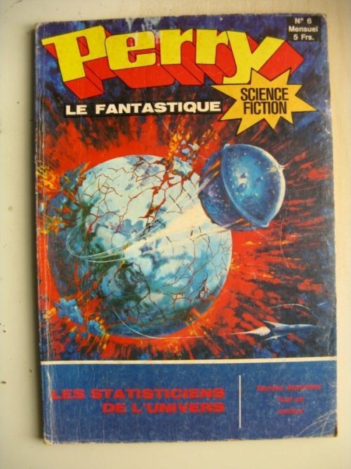 PERRY LE FANTASTIQUE N°6 LES STATISTICIENS DE L’UNIVERS (JEUNESSE ET VACANCES 1976)