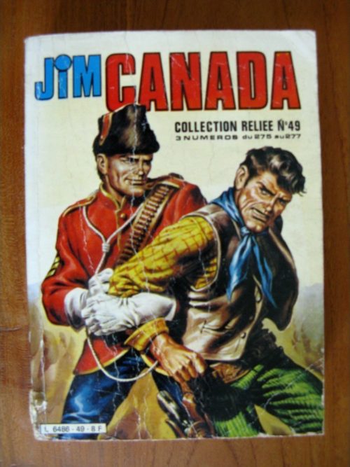 JIM CANADA ALBUM RELIE 49 (n°275-276-277) IMPERIA 1981