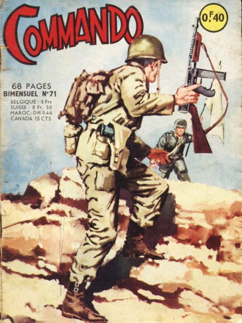 COMMANDO N°71 Arme secrète (Artima 1964)
