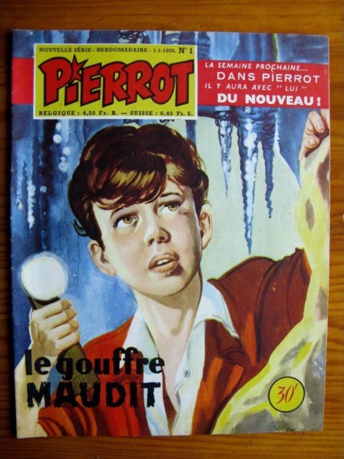 PIERROT (Nouvelle série) n° 1 (Janvier 1956) Le gouffre maudit