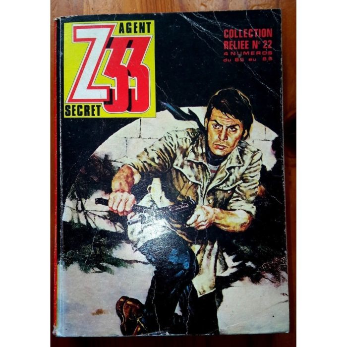 Z33 AGENT SECRET ALBUM RELIE 22 (N°85-86-87-88) IMPERIA 1980