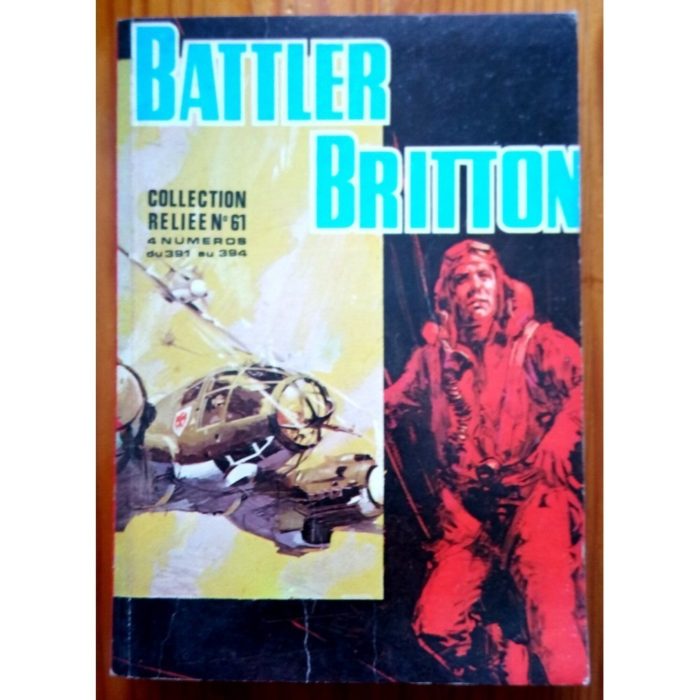 BATTLER BRITTON ALBUM RELIE 61 (N°391-392-393-394) IMPERIA 1981