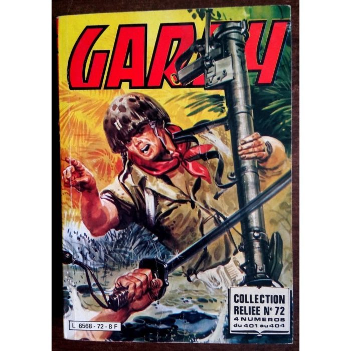 (BD) GARRY ALBUM RELIE 72 (N°401-402-403-404) IMPERIA