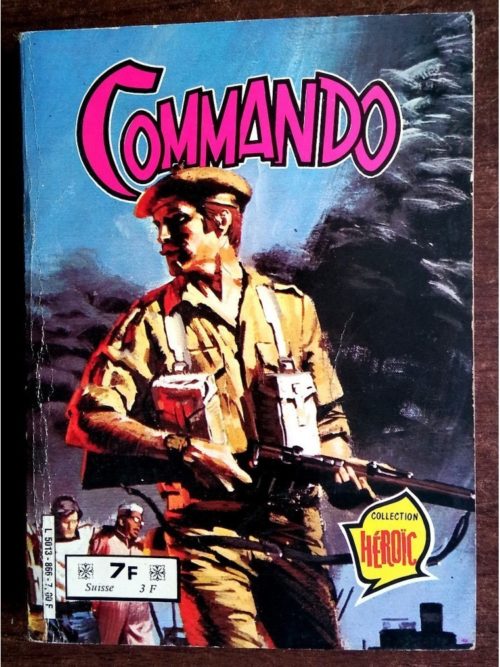 COMMANDO ALBUM RELIE 866 (N°260-261-262) AREDIT 1980