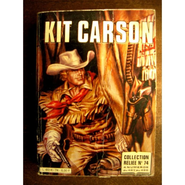 KIT CARSON ALBUM RELIE 74 (483-484-485-486) IMPERIA 1980