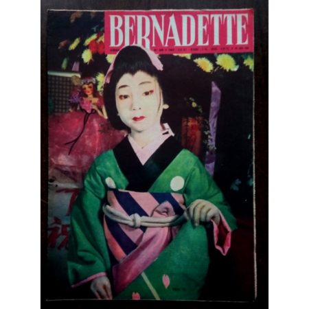 BERNADETTE N°209 (26 juin 1960) Moustache et Trottinette (Calvo) Légende Japonaise (Léonide)