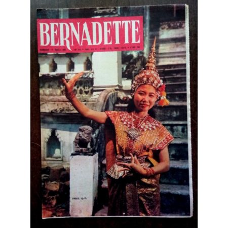 BERNADETTE N°217 (21 août 1960) Moustache et Trottinette (Calvo) Légende Cambodgienne (Léonide)