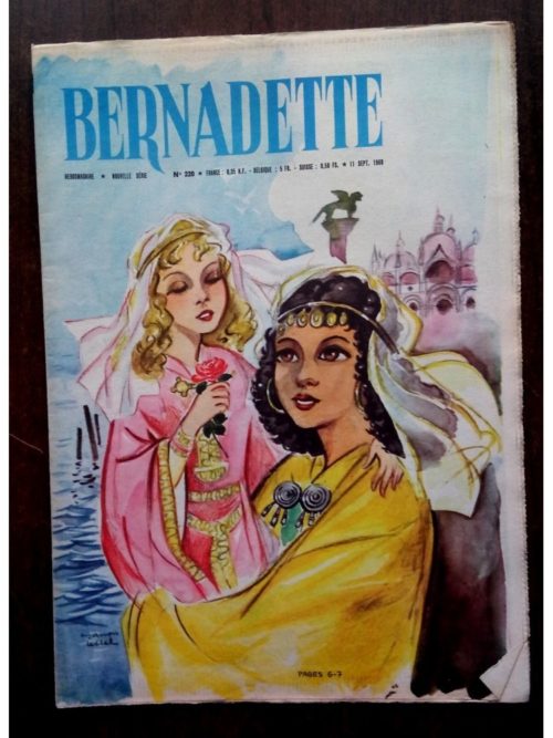 BERNADETTE N°220 (11 septembre 1960) Moustache et Trottinette (Calvo) Marco Polo (Pierdec)