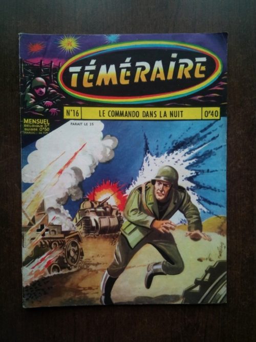 TEMERAIRE (1E SERIE) N°16 TOMIC (Le Commando dans la Nuit) ARTIMA 1960