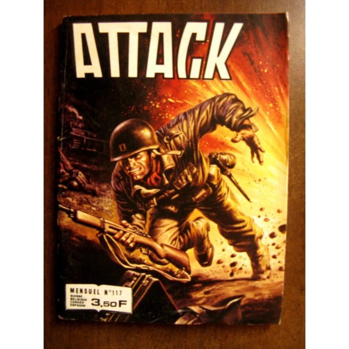 ATTACK (2E SERIE) N°117 (IMPERIA 1981)