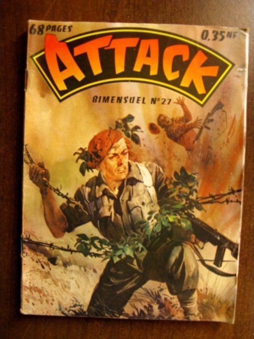 ATTACK (1E SERIE) N°27  (IMPERIA 1961)
