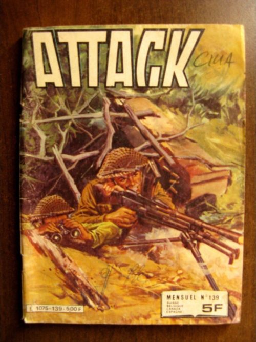 ATTACK (2E SERIE) N°139  (IMPERIA 1982)