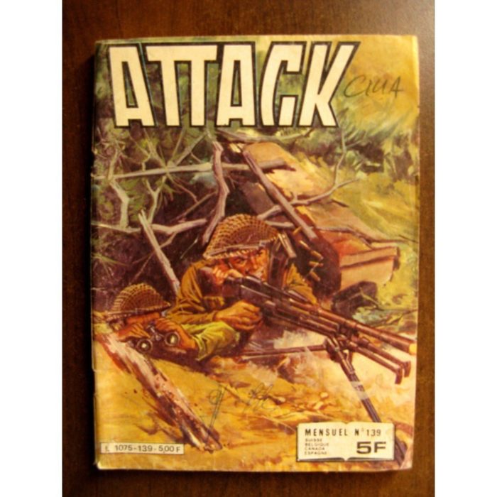 ATTACK (2E SERIE) N°139 (IMPERIA 1982)