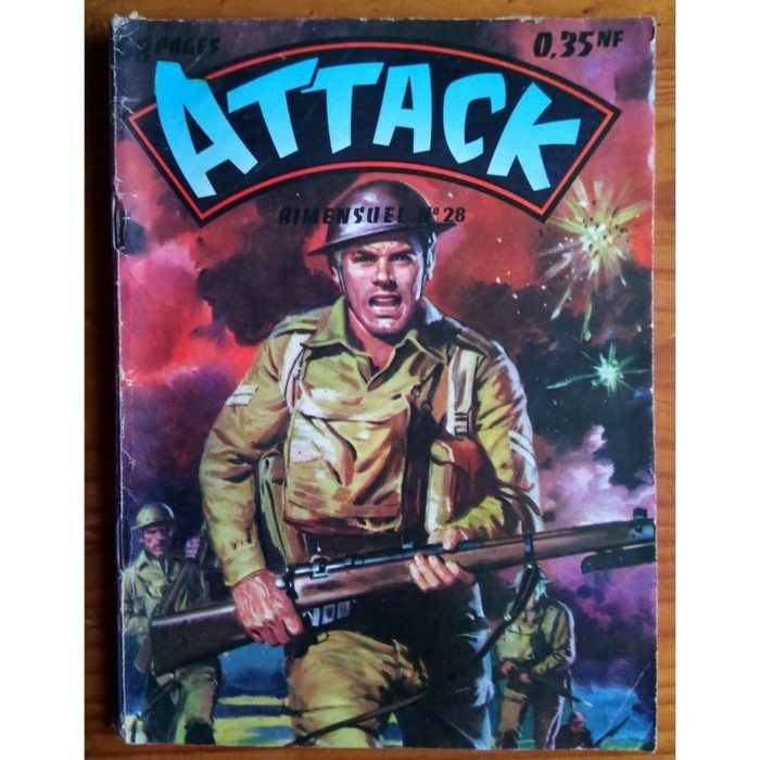 ATTACK (1E SERIE) N°28 (IMPERIA 1961)