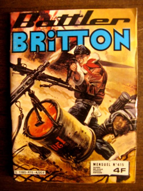 BATTLER BRITTON N°415 Le trésor de MIHAELOVIC – IMPERIA 1981