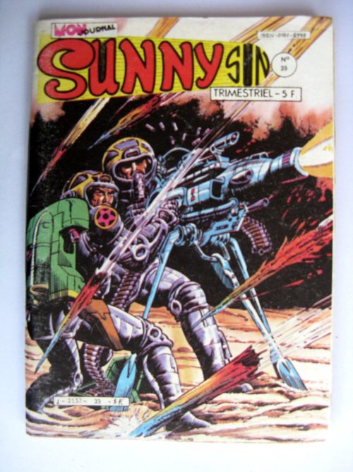 SUNNY SUN N°39 – La pieuvre de l’espace – MON JOURNAL 1983