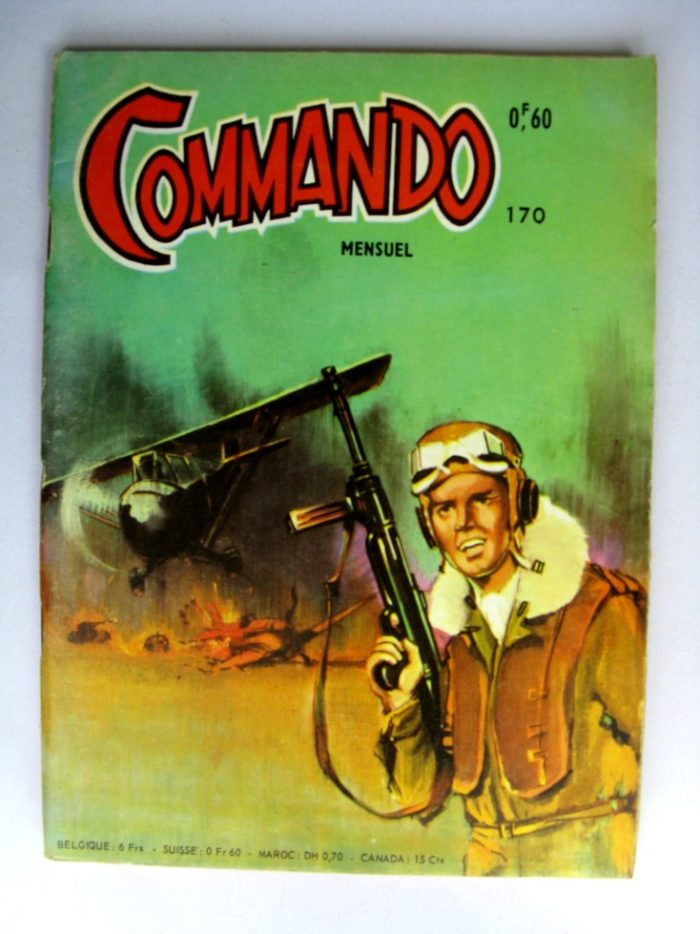 BD COMMANDO N°170 La dernière chance (AREDIT 1969)