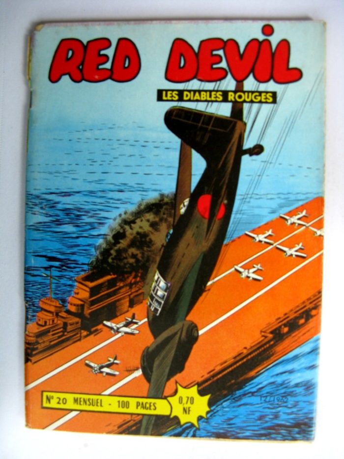 (BD) RED DEVIL - LES DIABLES ROUGES N°20 - REMPARTS 1962