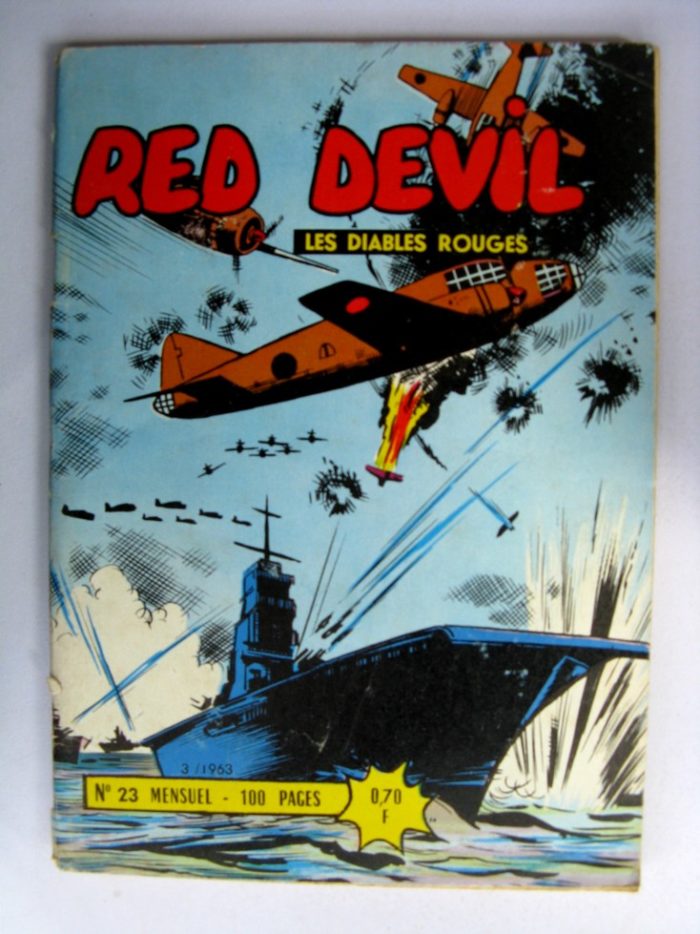 RED DEVIL - LES DIABLES ROUGES N°23 REMPARTS 1963