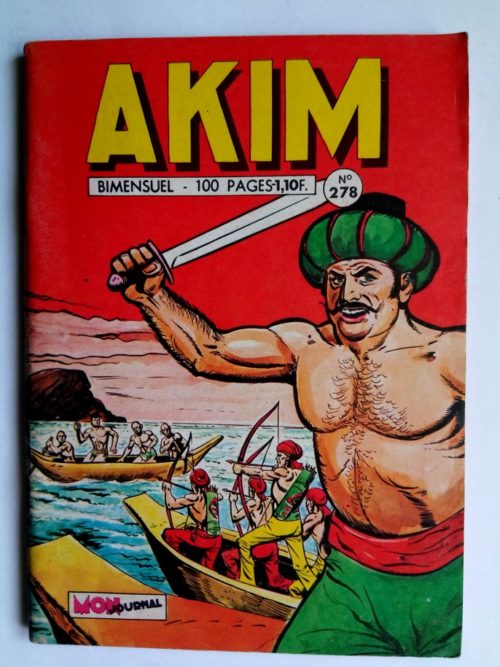 AKIM N°278 Kuwak le pirate (MON JOURNAL 1971)