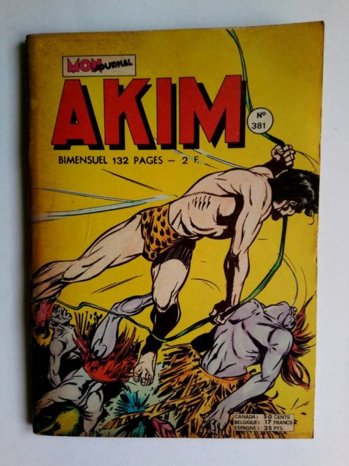 AKIM N°381 A malin malin et demi (MON JOURNAL 1975)