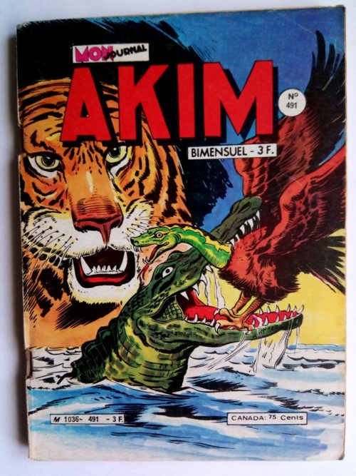 AKIM N°491 Tigor le terrible (MON JOURNAL 1980)