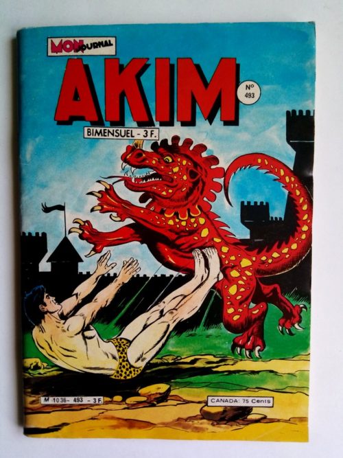 AKIM N°493 Le royaume des sang-blanc (MON JOURNAL 1980)