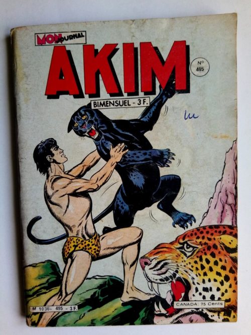 AKIM N°495 Le mystère du Mont Kamayuro (MON JOURNAL 1980)