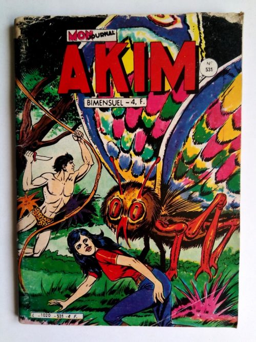 AKIM N°531 Les géants de l’île verte – Editions MON JOURNAL 1981