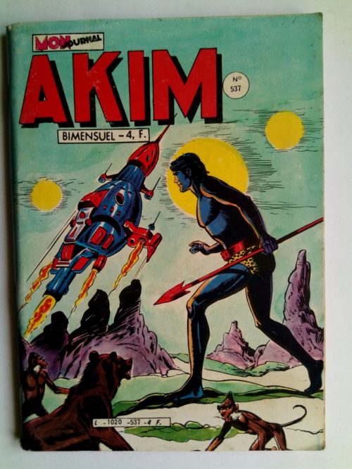 AKIM N°537 La savane tremblante – Editions MON JOURNAL 1981