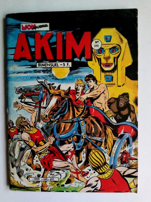 AKIM N°545 Le dieu de la mort – Editions MON JOURNAL 1982