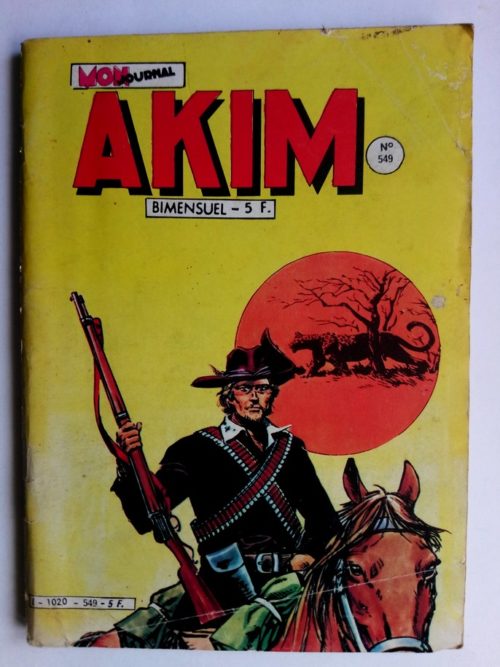 AKIM N°549 Le mystère de la forêt noire – Editions MON JOURNAL 1982