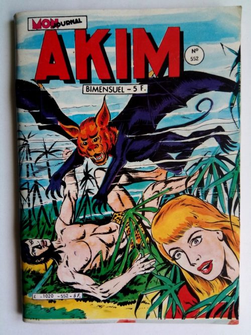 AKIM N°552 Les créatures de la nuit – Editions MON JOURNAL 1982
