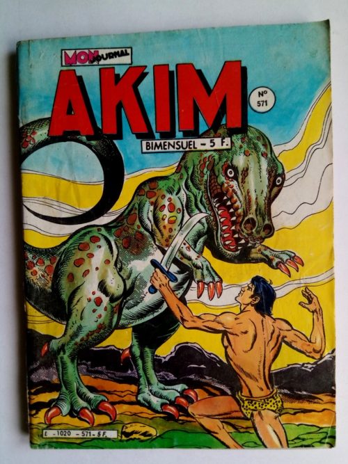 AKIM N°571 La coupe empoisonnée – Editions MON JOURNAL 1983