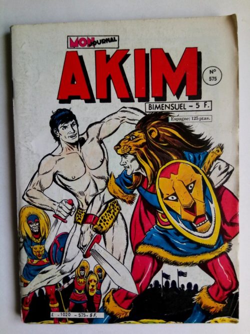 AKIM N°575 Intrigue de cour – Editions MON JOURNAL 1983
