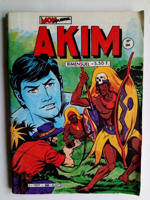 AKIM N°586 – LA TOUR DES SERPENTS (Mon Journal 1984)
