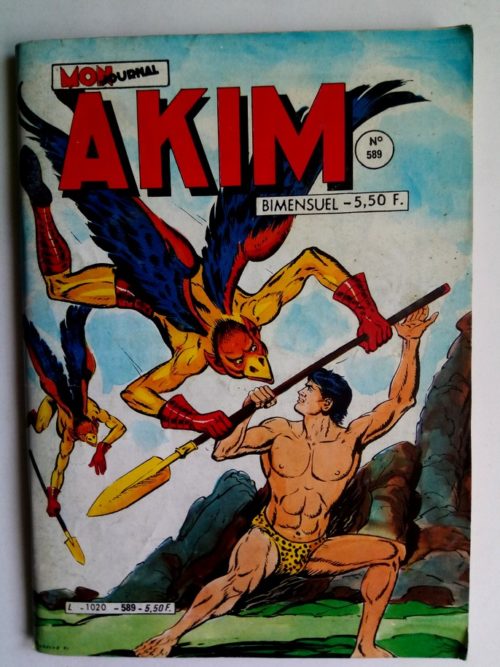 AKIM N°589 Le royaume du vautour – Editions MON JOURNAL 1984