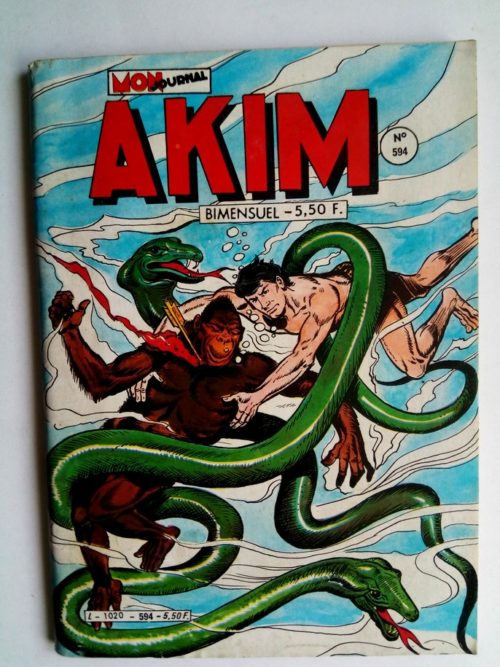 AKIM N°594 Retour de l’invisible – Editions MON JOURNAL 1984