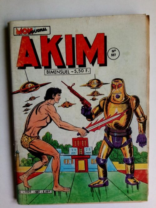 AKIM N°597 Mission extra-terrestre – Editions MON JOURNAL 1984