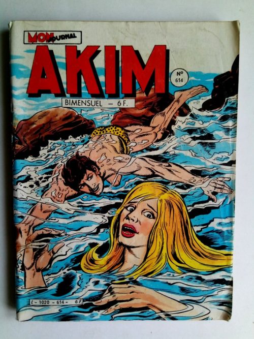 AKIM N°614 Le serpent donne l’alarme – Editions MON JOURNAL 1985