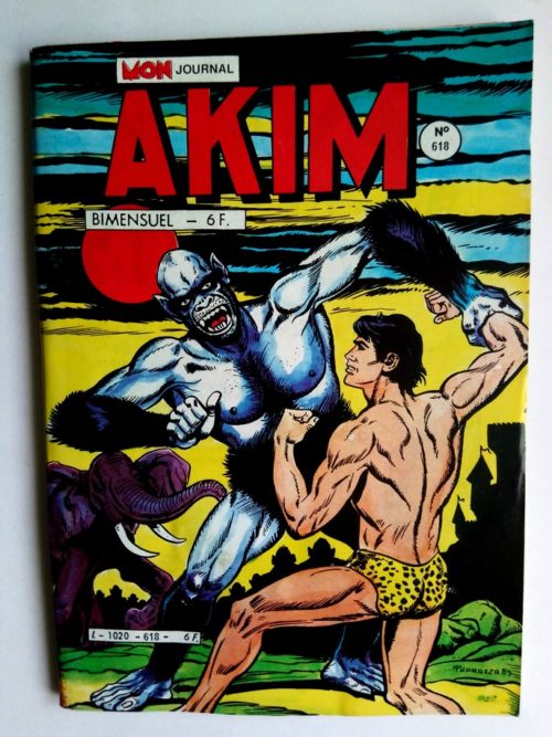 AKIM N°618 L’armée d’Akim – Editions MON JOURNAL 1985