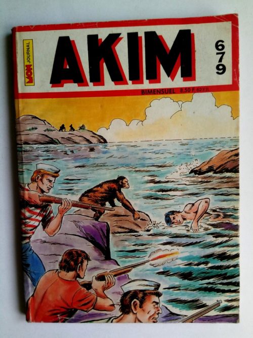 AKIM N°679 Le requin noir – Editions MON JOURNAL 1987