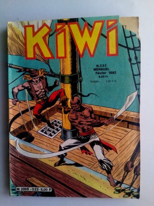 KIWI N°322 Le Petit Trappeur (Assaut sur l’île de Coot) LUG 1982